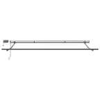 Einziehbare Markise Beige 450 x 350 cm Stoff