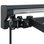 Markisenrahmen Verstellbar Anthrazit 4 x 3 m Stahl