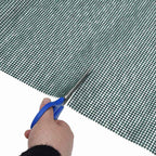 Zeltteppich Grün 600 x 350 cm Polyester