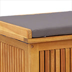 Outdoor-Kissenbox 113x50x60,5 cm Massivholz Akazie