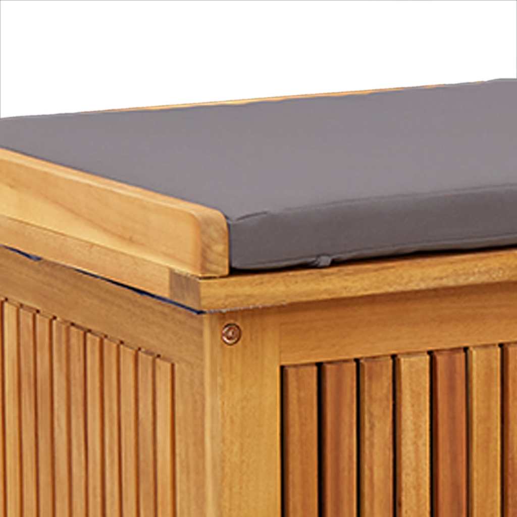 Outdoor-Kissenbox 113x50x60,5 cm Massivholz Akazie