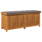 Outdoor-Kissenbox 150x50x60,5 cm Massivholz Akazie