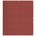 Balkon-Sichtschutz Terrakotta 120x1000cm 100 % Polyester-Oxford