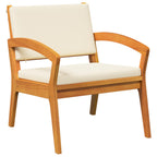 Bistrogarnitur mit Kissen 5 pcs Braun Polyester