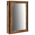 Badezimmermöbel Set mit Regal 3 pcs Altholz Holzwerkstoff