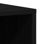 Badezimmermöbel-Set mit Speicher 3 pcs Schwarz Holzwerkstoff