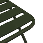 Gartenklappstuhl 2 pcs Grün 42 x 52 x 82 cm