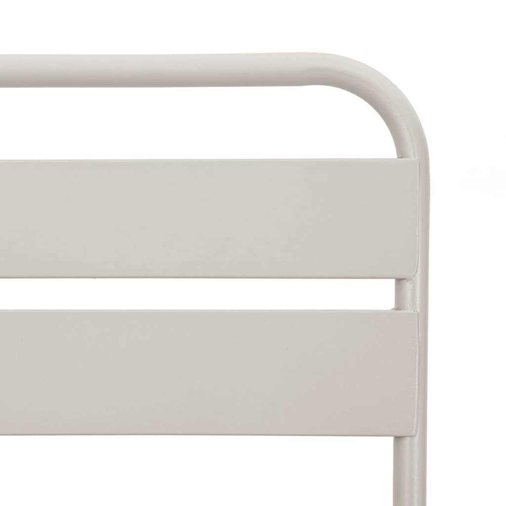 Gartenklappstuhl 2 pcs Beige 42 x 52 x 82 cm