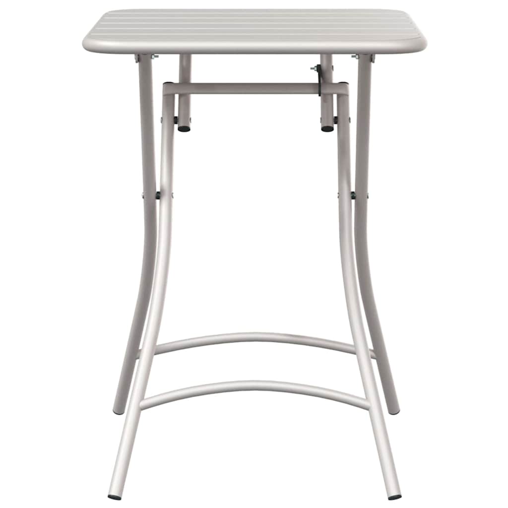 Bistrotisch Beige 55 x 55 x 72,5 cm Pulverbeschichteter Stahl