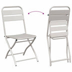 Bistrogarnitur 3 pcs Beige Stahl