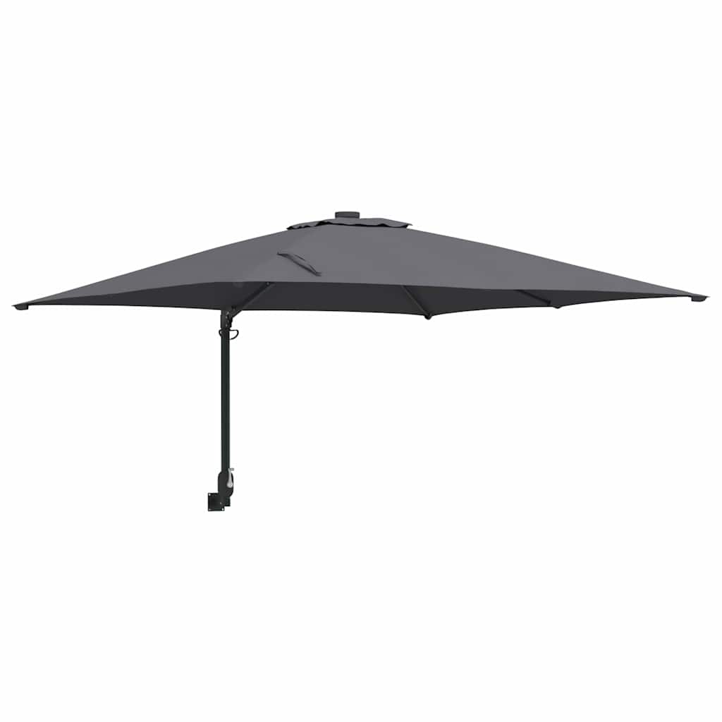 Garten-Sonnenschirm Anthrazit 248,5 x 247,5 x 160 cm
