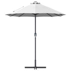 Garten-Sonnenschirm Sand 370 x 197 x 239 cm