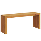 Bank Öl-Natur 110 x 30 x 45 cm Massivholz Teak