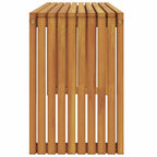 Bank Öl-Natur 110 x 30 x 45 cm Massivholz Teak