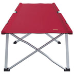 Klapp Schlafbett fürs Camping Rot 194 x 62,5 x 42,5 cm