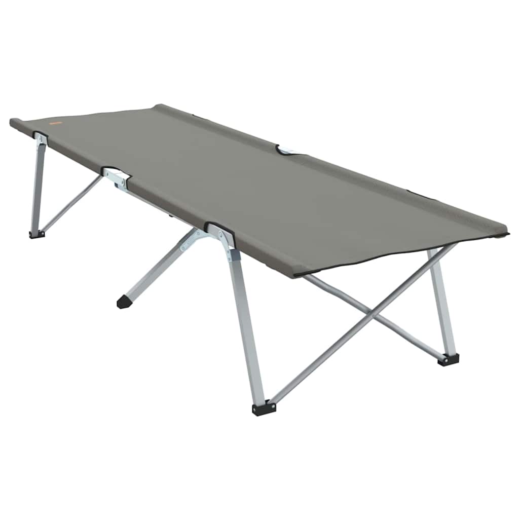 Klapp Schlafbett fürs Camping Grau 194 x 62,5 x 42,5 cm
