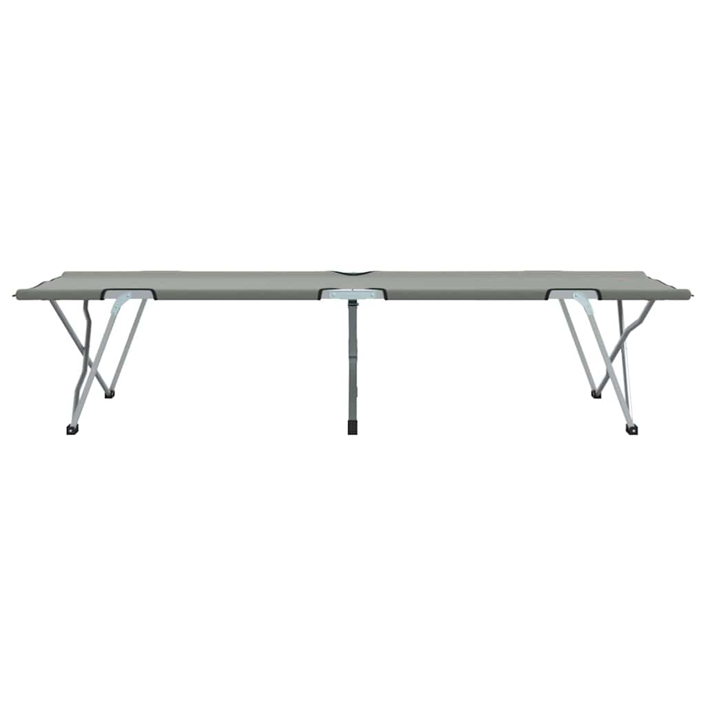 Klapp Schlafbett fürs Camping Grau 194 x 62,5 x 42,5 cm
