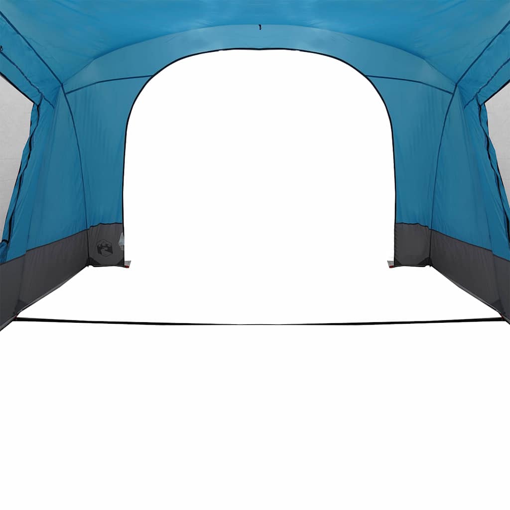 Caravan-Zelt für 5 Personen mit Dach Blau 410 x 275 x 245 cm