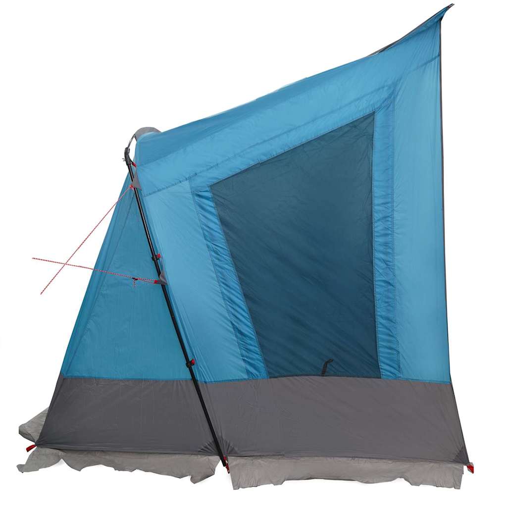 Caravan-Zelt für 5 Personen mit Dach Blau 410 x 275 x 245 cm