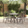 Garten Essgruppe 5 pcs Bronze Aluminium