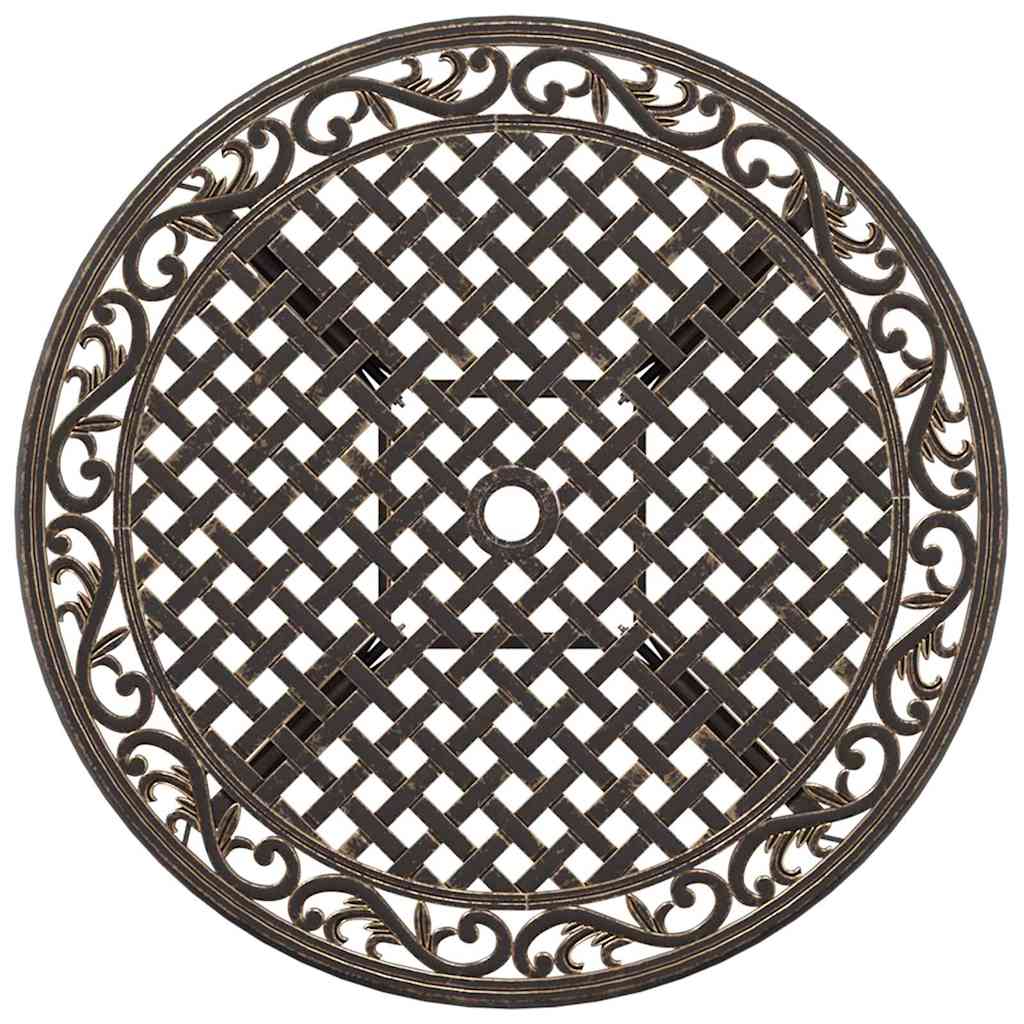 Garten Essgruppe 7 pcs Bronze Aluminium