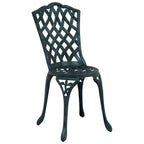 Garten Essgruppe 5 pcs Grün Aluminium