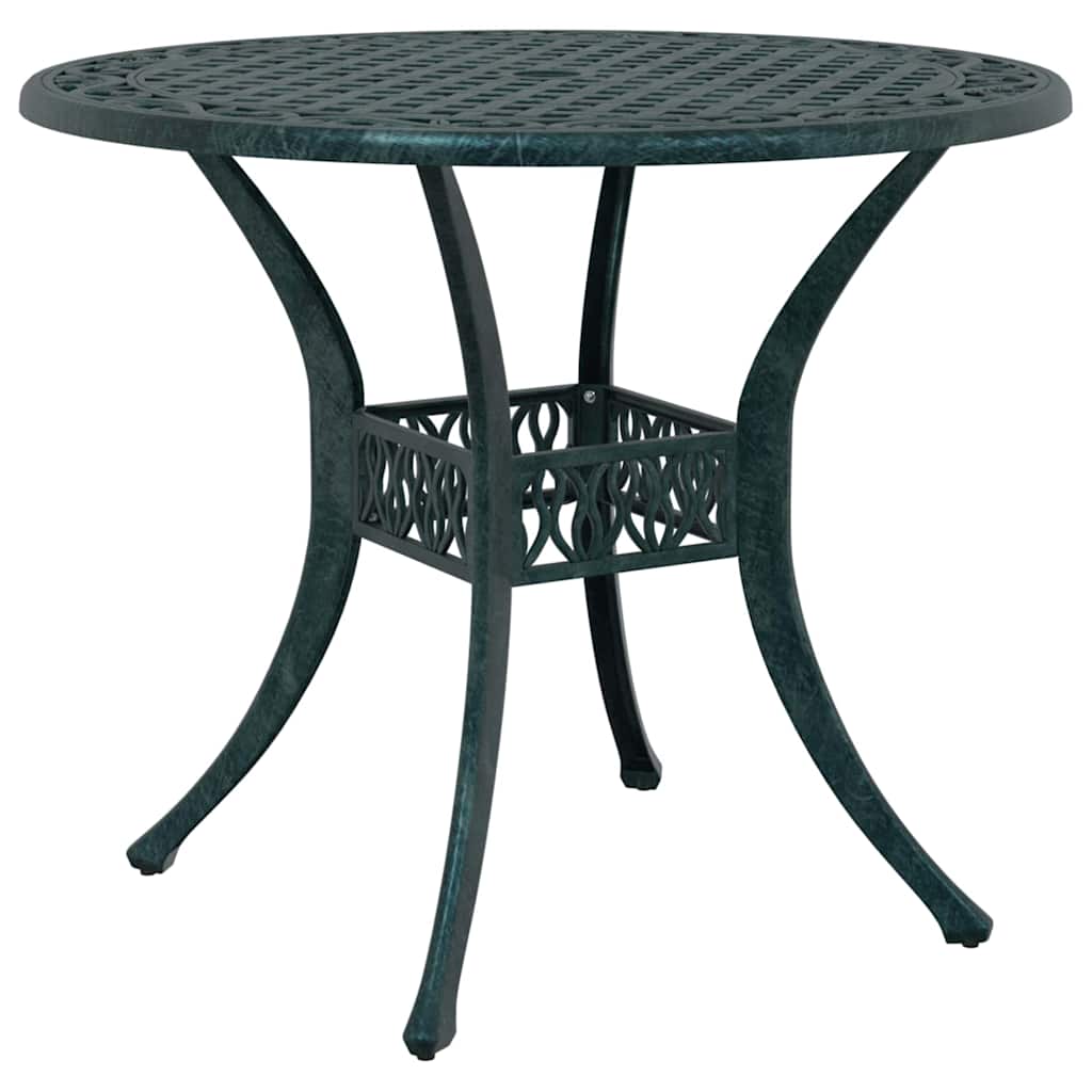 Garten Essgruppe 5 pcs Grün Aluminium