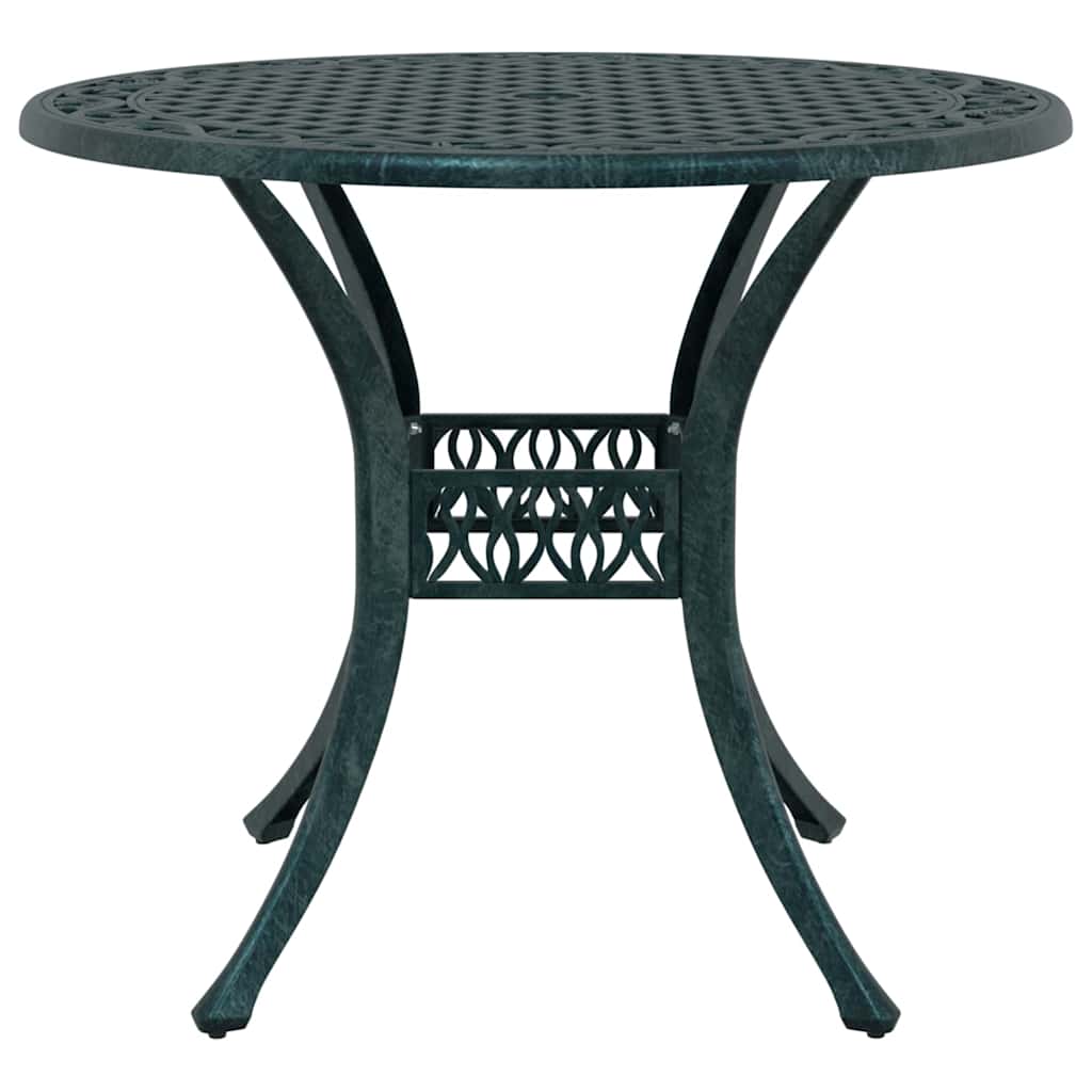 Garten Essgruppe 5 pcs Grün Aluminium