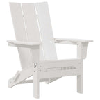 Klappbarer Adirondack-Stuhl Weiß 80,5 x 74,5 x 92 cm HDPE