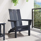 Klappbarer Adirondack-Stuhl Marineblau 80,5 x 74,5 x 92 cm HDPE