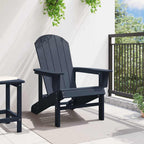 Adirondack-Stuhl Marineblau 82 x 74 x 92 cm HDPE