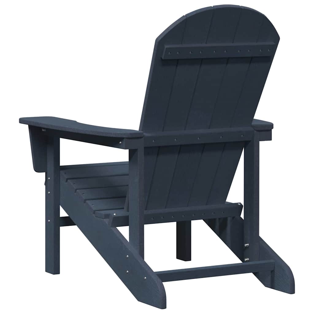 Adirondack-Stuhl Marineblau 82 x 74 x 92 cm HDPE