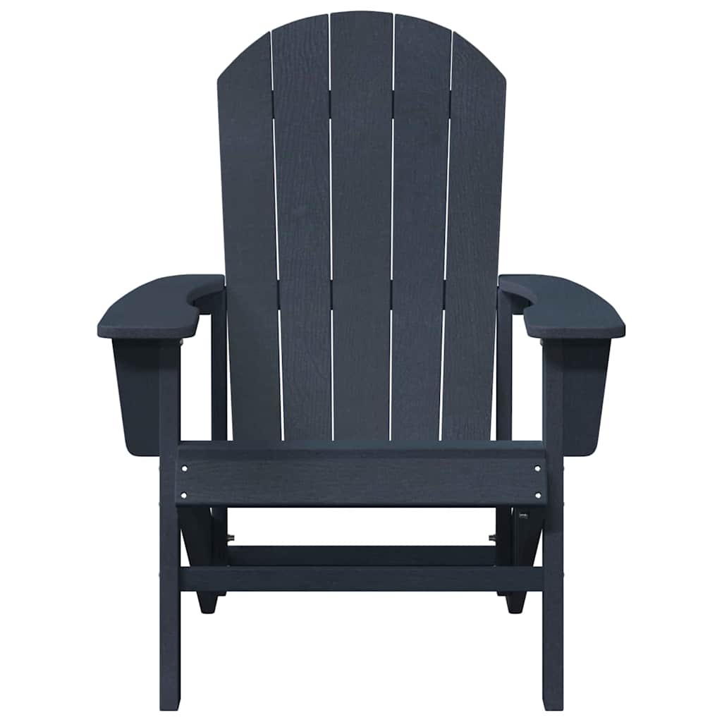 Adirondack-Stuhl Marineblau 82 x 74 x 92 cm HDPE