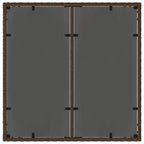 Garten Essgruppe 5 pcs Braun Poly-Rattan