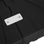 Basis für Freischwinger-Sonnenschirm Schwarz 86 x 86 x 19 cm