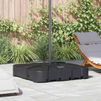 Basis für Freischwinger-Sonnenschirm Schwarz 86 x 86 x 19 cm