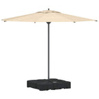Basis für Freischwinger-Sonnenschirm Schwarz 86 x 86 x 19 cm