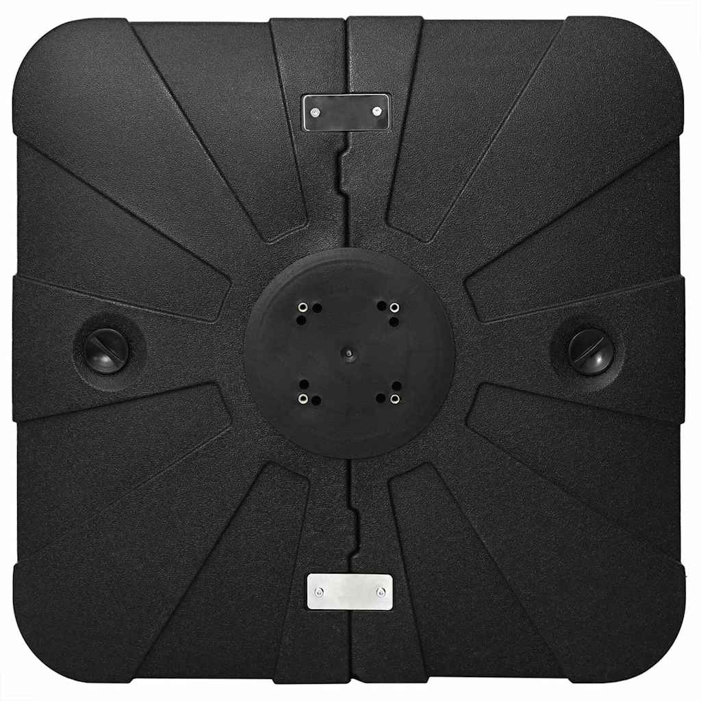 Basis für Freischwinger-Sonnenschirm Schwarz 86 x 86 x 19 cm