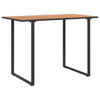 Garten Essgruppe 3 pcs Hellgrau Stahl