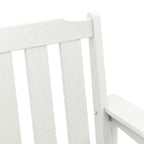 Gartenstuhl 4 pcs Weiß 65,5 x 59 x 88 cm Polyethylen