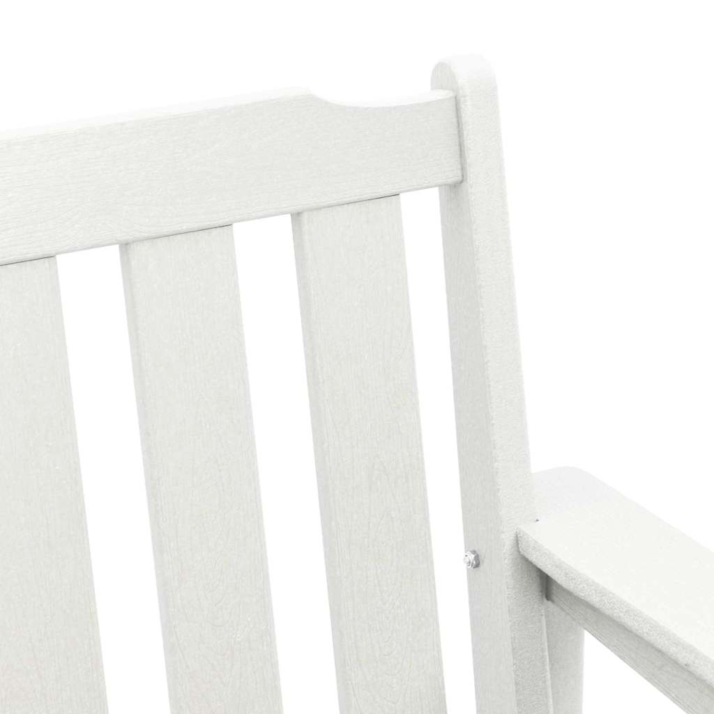 Gartenstuhl 4 pcs Weiß 65,5 x 59 x 88 cm Polyethylen