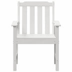 Gartenstuhl 4 pcs Weiß 65,5 x 59 x 88 cm Polyethylen