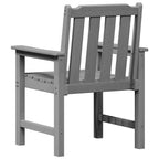 Gartenstuhl 6 pcs Hellgrau 65,5 x 59 x 88 cm Polyethylen