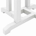 Garten Bar Set 3 pcs Weiß HDPE