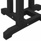 Garten Bar Set 3 pcs Schwarz HDPE