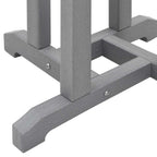 Garten Bar Set 3 pcs Hellgrau HDPE