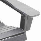 Gartenstuhl 2 pcs Hellgrau 83 x 74 x 92 cm Polyethylen