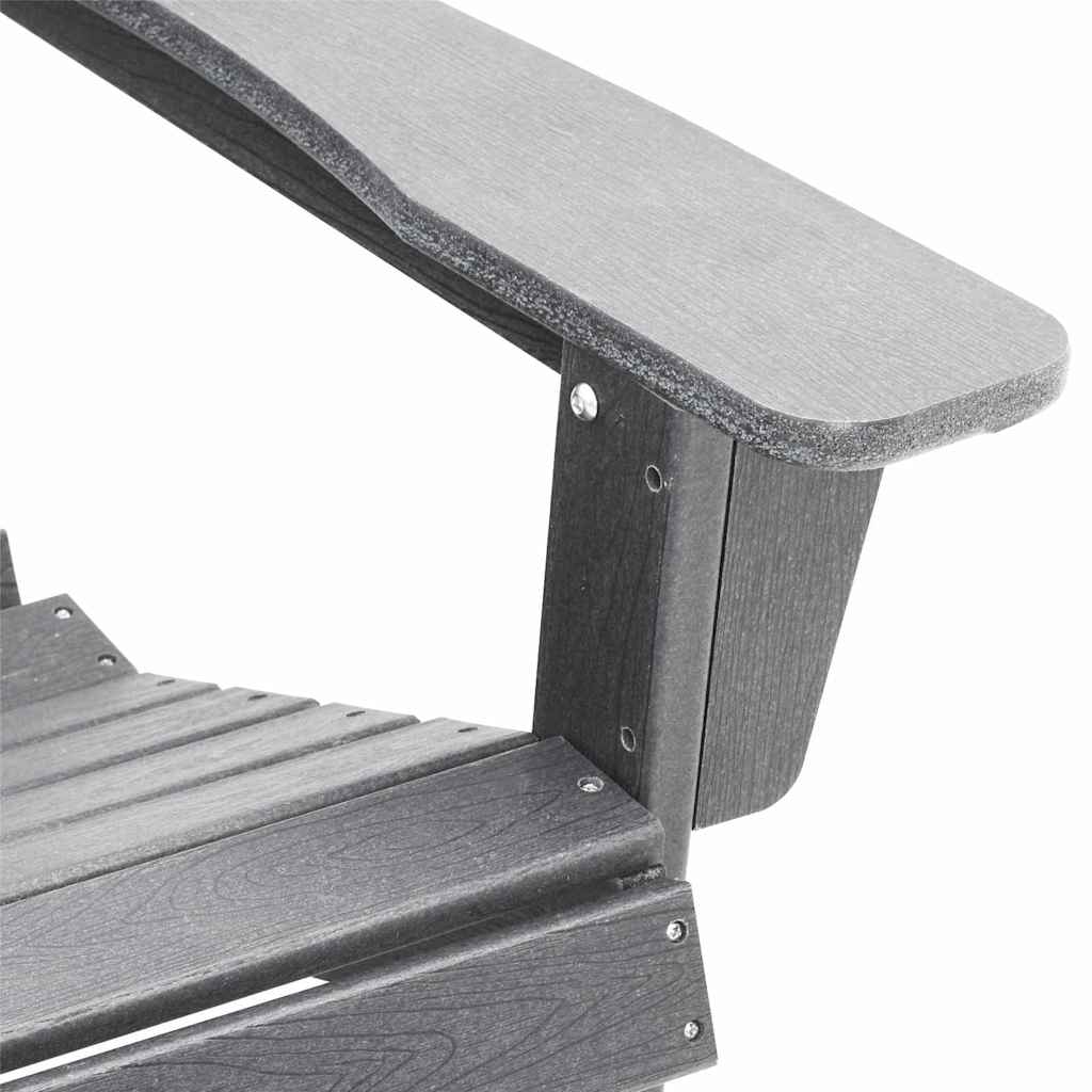 Gartenstuhl 2 pcs Hellgrau 83 x 74 x 92 cm Polyethylen