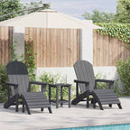 Gartenstuhl 2 pcs Hellgrau 83 x 74 x 92 cm Polyethylen