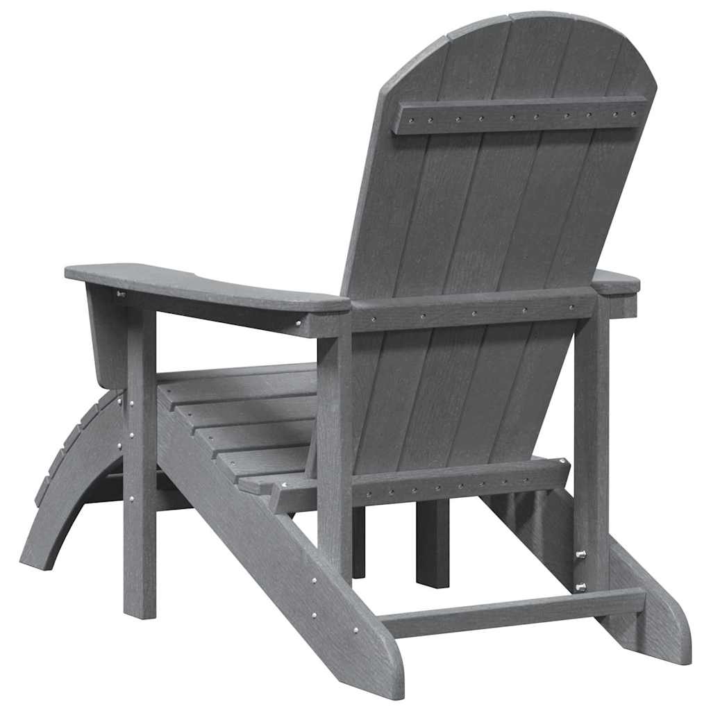 Gartenstuhl 2 pcs Hellgrau 83 x 74 x 92 cm Polyethylen